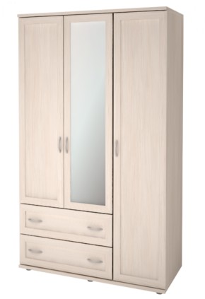 Шкаф для одежды 3-х дверный Ника-Люкс 18 в Южноуральске - yuzhnouralsk.mebel-74.com | фото