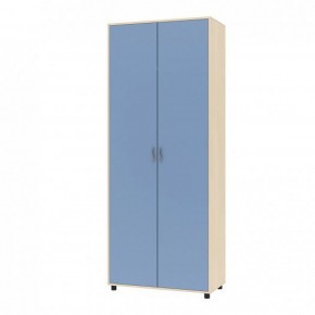Шкаф для одежды Дельта-2 Дуб молочный/Голубой в Южноуральске - yuzhnouralsk.mebel-74.com | фото