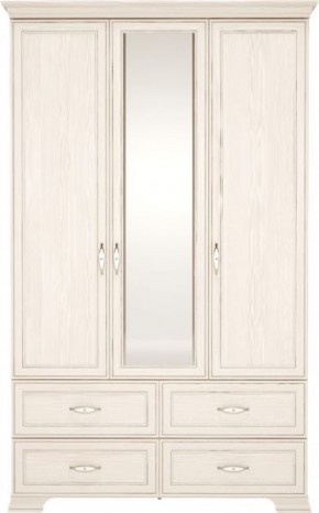 Шкаф для одежды с зеркалом 3-х дв Венеция 1 бодега в Южноуральске - yuzhnouralsk.mebel-74.com | фото