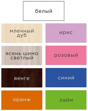 Шкаф ДМ 800 с 2-мя ящиками (розовый) в Южноуральске - yuzhnouralsk.mebel-74.com | фото