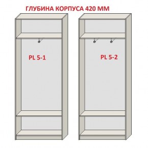 Шкаф распашной серия «ЗЕВС» (PL3/С1/PL2) в Южноуральске - yuzhnouralsk.mebel-74.com | фото