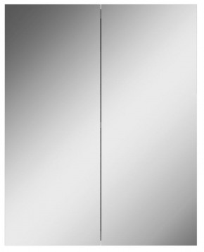 Шкаф-зеркало Норма 55 2 двери АЙСБЕРГ (DA1638HZ) в Южноуральске - yuzhnouralsk.mebel-74.com | фото