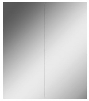 Шкаф-зеркало Норма 60 2 двери АЙСБЕРГ (DA1619HZ) в Южноуральске - yuzhnouralsk.mebel-74.com | фото