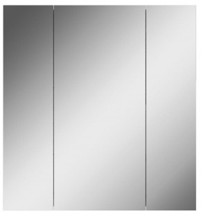 Шкаф-зеркало Норма 65 3 двери АЙСБЕРГ (DA1640HZ) в Южноуральске - yuzhnouralsk.mebel-74.com | фото