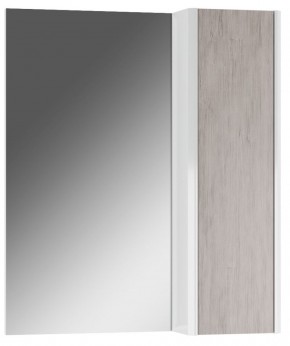 Шкаф-зеркало Uno 60 Дуб серый левый/правый Домино (DU1503HZ) в Южноуральске - yuzhnouralsk.mebel-74.com | фото
