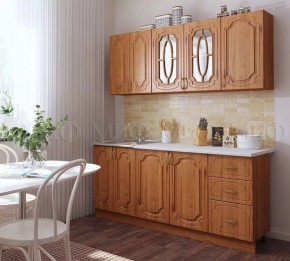 СКАЗКА Кухонный гарнитур 2,0 (Ольха матовая) в Южноуральске - yuzhnouralsk.mebel-74.com | фото