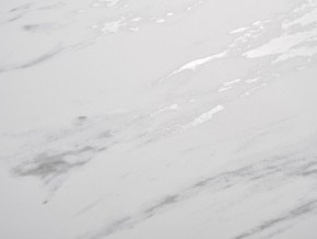 Стол CREMONA 140 KL-99 Белый мрамор матовый, итальянская керамика / черный каркас, ®DISAUR в Южноуральске - yuzhnouralsk.mebel-74.com | фото
