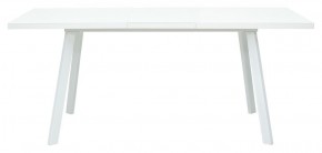 Стол ФИН 120 Белый, стекло/ Белый каркас М-City в Южноуральске - yuzhnouralsk.mebel-74.com | фото