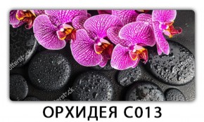 Стол раздвижной Трилогия с фотопечатью Орхидея C012 в Южноуральске - yuzhnouralsk.mebel-74.com | фото