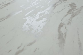 Стол RIETI 200 KL-99 Белый мрамор матовый, итальянская керамика / черный каркас, ®DISAUR в Южноуральске - yuzhnouralsk.mebel-74.com | фото