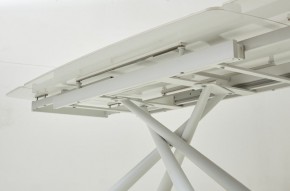 Стол RIVOLI 140 GLOSS LUXURY PANDORA SOLID CERAMIC / WHITE, ®DISAUR в Южноуральске - yuzhnouralsk.mebel-74.com | фото