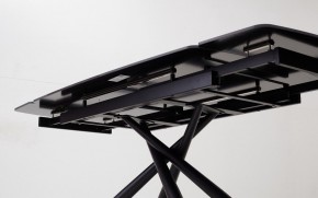 Стол RIVOLI 140 MATT BLACK MARBLE SOLID CERAMIC / BLACK, ®DISAUR в Южноуральске - yuzhnouralsk.mebel-74.com | фото