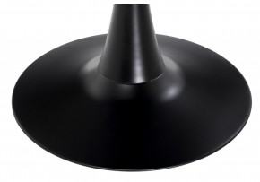 Стол стеклянный Tulip 90x74 black glass в Южноуральске - yuzhnouralsk.mebel-74.com | фото