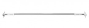 Турник раздвижной 1450-1700 цв. белый-серый FLEXTER PROFI в Южноуральске - yuzhnouralsk.mebel-74.com | фото