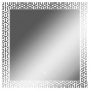 Зеркало Манила 700х700 с подсветкой Домино (GL7052Z) в Южноуральске - yuzhnouralsk.mebel-74.com | фото