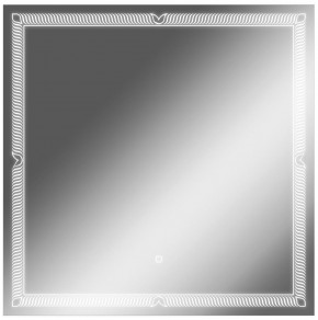 Зеркало Паликир 700х700 с подсветкой Домино (GL7051Z) в Южноуральске - yuzhnouralsk.mebel-74.com | фото