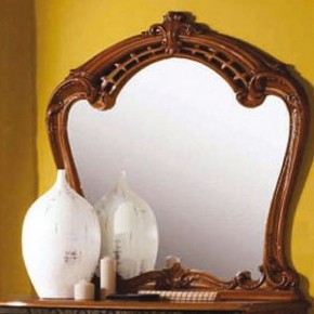 Зеркало в раме (03.150) Ольга (орех) в Южноуральске - yuzhnouralsk.mebel-74.com | фото